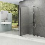 Kép Ravak Walk-in Wall-120 v.200 krómhatású+Transparent