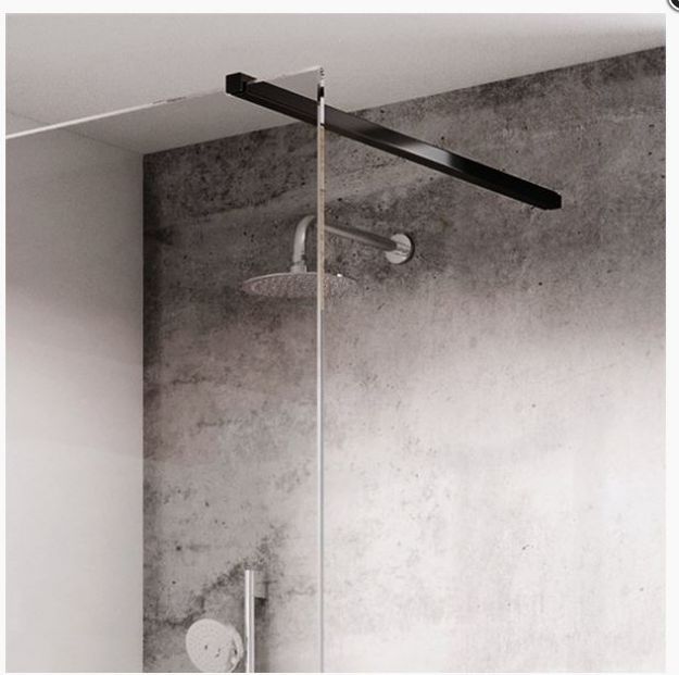 Kép Ravak W SET-Uni Wall/Free/ Corner fekete