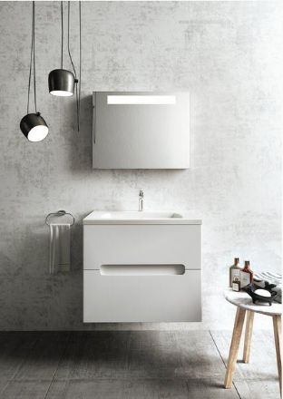 Mutassa a/az Ravak fürdőszobai szekrény mosdó alá, SD 700 Classic II fehér X000000906 részleteit Kép Ravak fürdőszobai szekrény mosdó alá, SD 700 Classic II fehér X000000906