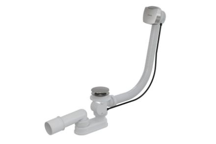 Mutassa a/az Ravak Kádlefolyó túlfolyóval bowdenes vez. II króm, 800mm részleteit Kép Ravak Kádlefolyó túlfolyóval bowdenes vez. II króm, 800mm