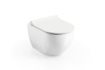Kép Ravak UNI CHROME Slim WC ülöke,fehér