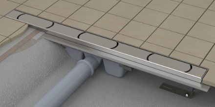 Mutassa a/az Ravak zuhanyfolyóka OZW RAVAK Chrome 750 rozsdamentes X01624 részleteit Kép Ravak zuhanyfolyóka OZW RAVAK Chrome 750 rozsdamentes X01624