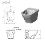 Kép Ravak Classic RimOff fali Wc (X01671)