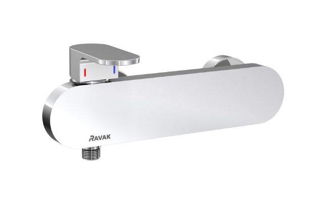 Kép Ravak CHROME fali zuhanycsaptelep szett nélkül CR 032.00/150 X070043