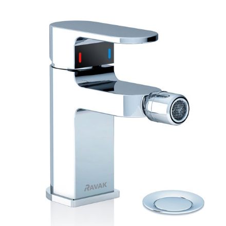 Mutassa a/az Ravak CHROME bidécsaptelep leeresztővel CR 055.00 X070055 részleteit Kép Ravak CHROME bidécsaptelep leeresztővel CR 055.00 X070055