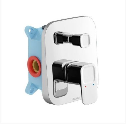 Mutassa a/az Ravak 10° falba süllyesztett csaptelep váltóval, R-boxhoz, TD 065.00 (84-X070070) részleteit Kép Ravak 10° falba süllyesztett csaptelep váltóval, R-boxhoz, TD 065.00 (84-X070070)