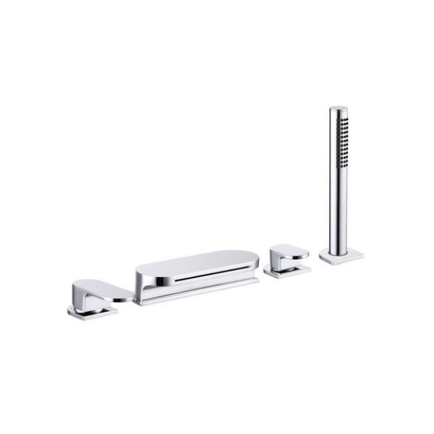 Kép Ravak Chrome Kádperemre szerelhető vízesés csaptelep CR 025.00 X070073