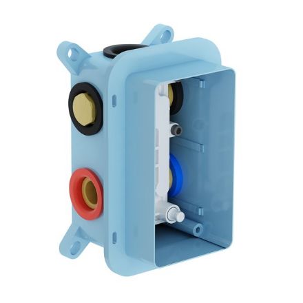 Mutassa a/az Ravak Chrome falba süllyesztett 3 utas termosztátos csaptelep CR 067.00 részleteit Kép Ravak Chrome falba süllyesztett 3 utas termosztátos csaptelep CR 067.00