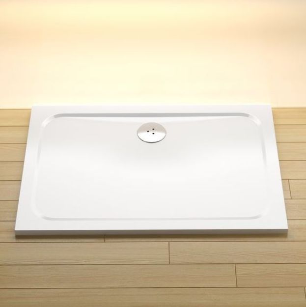 Kép Ravak zuhanytálca, GIGANT PRO 110x80, CHROME fehér XA04D401010