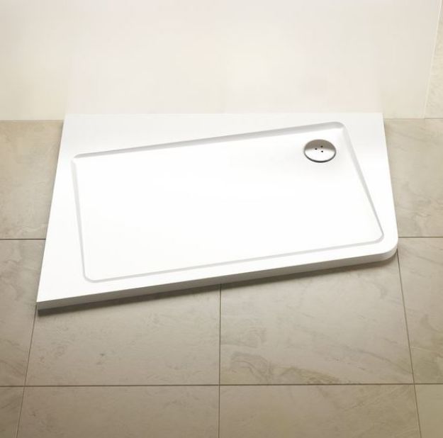 Kép Ravak Zuhanytálca, ASYMETRIC PRO 10° 120x90 R - fehér / jobbos XA25G70101P