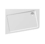 Kép Ravak Zuhanytálca, ASYMETRIC PRO 10° 120x90 R - fehér / jobbos XA25G70101P