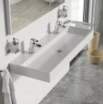 Kép Ravak Natural Duo mosdó fehér 1200 XJO01212000
