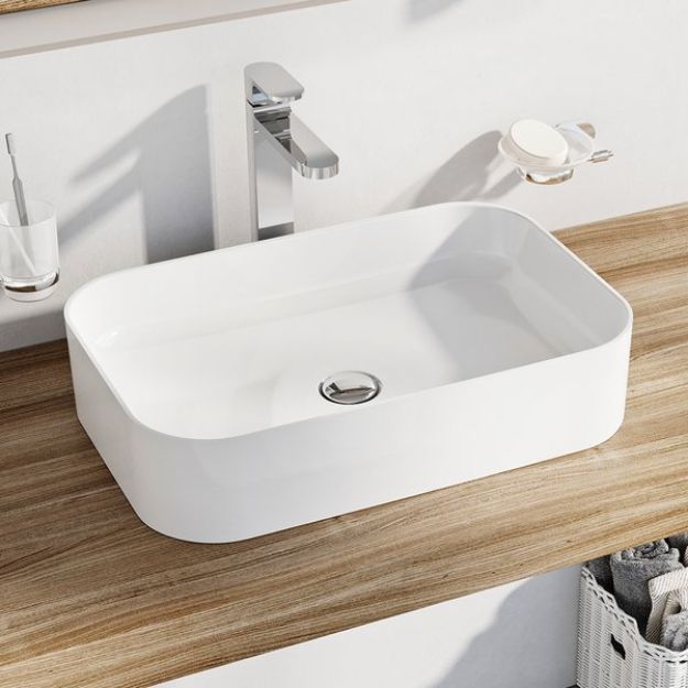 Kép Ravak Ceramic 550 R mosdó fehér XJX01155002