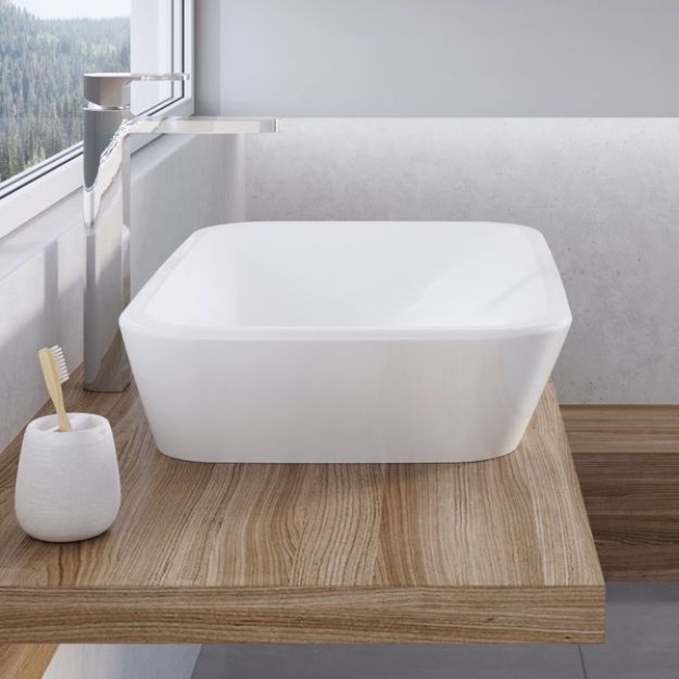 Kép Ravak Ceramic 600 R mosdó fehér XJX01160002