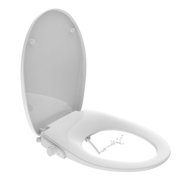 Kép Pure Clean bidés Wc ülőke, lecsapódásgatlós ülőke, Ultra-Fix rögzítéssel