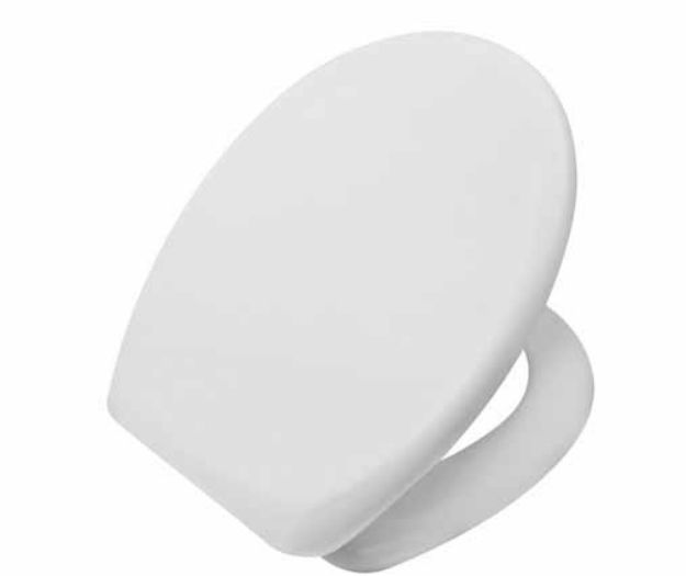 Kép FANO-M antibakteriális duroplast WC ülőke, rozsdamentes zsanér (2203STXU000)