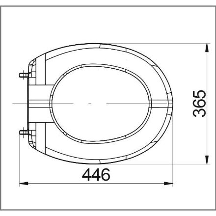 Mutassa a/az Blue Ice M antibakteriális duroplast WC ülőke részleteit Kép Blue Ice M antibakteriális duroplast WC ülőke