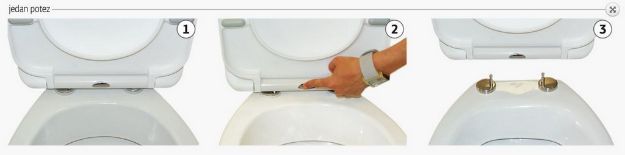 Kép Hidraulikus zsanérszett IVANICPLAST ülőkéhez