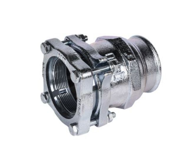 Kép Gebospecial 2 1/2˝x76,1mm AF -karimás külsőmenetes gyorskötő acélcsőre