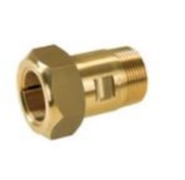 Kép Gebobrass 1/2˝x16mm MAS sárgaréz külsőmenetes idom