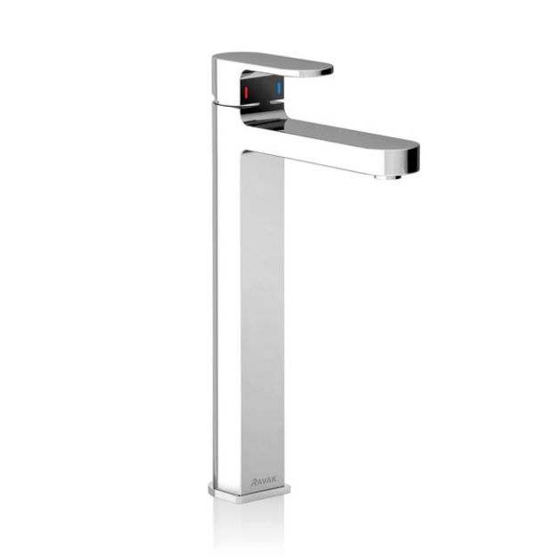 Kép Ravak Chrome álló mosdócsaptelep leeresztő nélkül, magasított  311mm CR 015.00 X070100