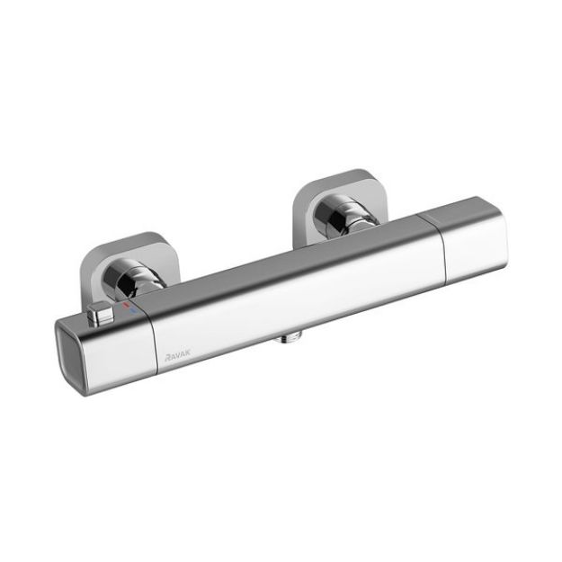 Kép Ravak 10° termosztátos fali zuhanycsaptelep, TD 033.00/150 X070102