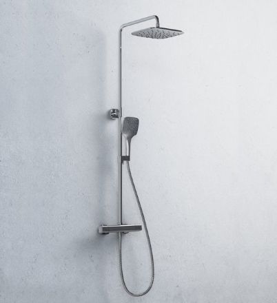 Mutassa a/az Ravak 10° zuhanyoszloptermosztátos csapteleppel,TD 091.00/150 részleteit Kép Ravak 10° zuhanyoszloptermosztátos csapteleppel,TD 091.00/150