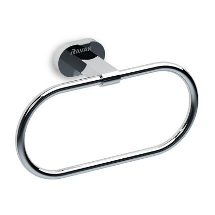 Mutassa a/az Ravak CHROME ovális törölköző tartó CR300 részleteit Kép Ravak CHROME ovális törölköző tartó CR300