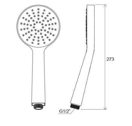Mutassa a/az Ravak 960.00 Flat S kézi zuhanyfej, lapos - 1 funkció, 100mm (84-X07P343) részleteit Kép Ravak 960.00 Flat S kézi zuhanyfej, lapos - 1 funkció, 100mm (84-X07P343)