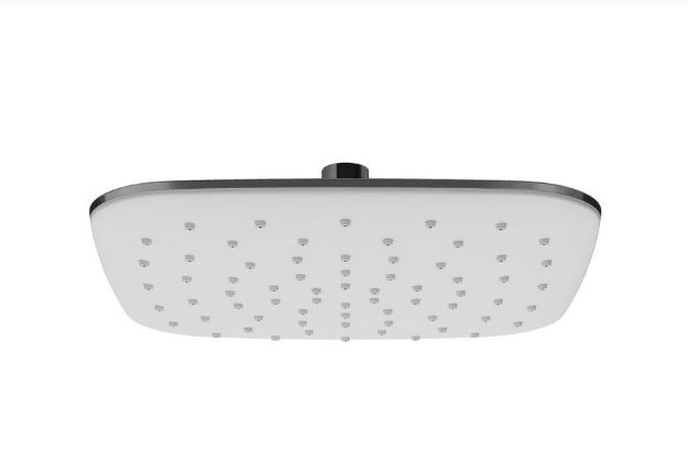 Kép Ravak 983.10 ABS zuhanyfej, négyzetalapú - fehér, 250 MM (84-X07P347)
