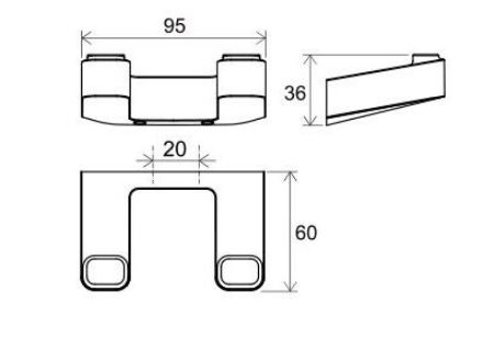 Mutassa a/az Ravak 10° dupla fogas, TD 100 (84-X07P352) részleteit Kép Ravak 10° dupla fogas, TD 100 (84-X07P352)