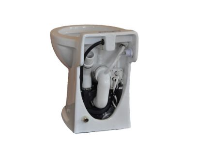 Mutassa a/az Sanipump Prestige 55 WC-vel egybeépített szennyvízátemelő, lecsapódásmentes ülőkével részleteit Kép Sanipump Prestige 55 WC-vel egybeépített szennyvízátemelő, lecsapódásmentes ülőkével