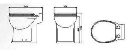 Mutassa a/az Sanipump Prestige 55 WC-vel egybeépített szennyvízátemelő, lecsapódásmentes ülőkével részleteit Kép Sanipump Prestige 55 WC-vel egybeépített szennyvízátemelő, lecsapódásmentes ülőkével