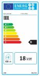 Kép Centrometal El-Cm ePlus 18 kW fali elektromos kazán fűtéshez és meleg víz előállításhoz