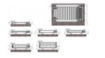 Kép TermoTeknik STAR 22-DK-VK 600 * 2400 (jobbos) Softline 6-pont bekötésű, (3/4˝ KM csatl.) b