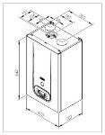 Kép Radiant ˝ÚJ˝ R1K 24/B COMBI-TECH (ERP) kondenzációs fűtő falikazán bojlervezérléssel, 23,5 kW (HMV: 23,5 kW)