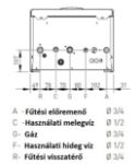 Kép Radiant COMBI-TECH R2C 24 kondenzációs kombi kazán 23,5 kW