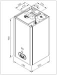 Kép Radiant DUAL-TECH R2KA 34/20 kondenzációs kazán beépített 20l tárolóval 34kW ERP