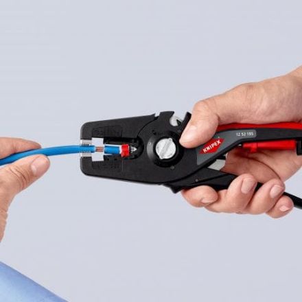 Mutassa a/az KNIPEX PreciStrip16  Huzalcsupaszító / blankoló fogó részleteit Kép KNIPEX PreciStrip16  Huzalcsupaszító / blankoló fogó