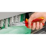 Kép Knipex kombinált fogó elektromos szereléshez 200 mm szigetelt