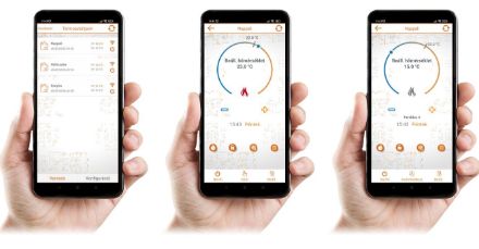 Mutassa a/az COMPUTHERM (E 400) RF Wifi érintőgombos kijelzővel részleteit Kép COMPUTHERM (E 400) RF Wifi érintőgombos kijelzővel