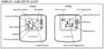 Kép Honeywell DT90A digitális szobatermosztát