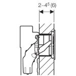 Kép Geberit Nyomólap ˝Sigma40˝, fehér