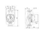 Kép Grundfos ALPHA2 25-40 fűtési keringető szivattyú