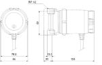 Kép Grundfos UP 15-14BA PM HMV cirkulációs szivattyú (97916757)