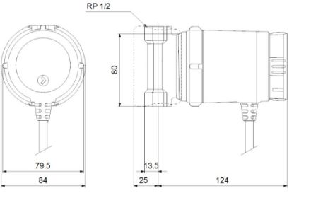 Mutassa a/az Grundfos UP 15-14BA PM HMV cirkulációs szivattyú (97916757) részleteit Kép Grundfos UP 15-14BA PM HMV cirkulációs szivattyú (97916757)