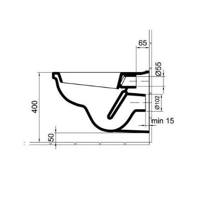 Mutassa a/az Alföldi 4056 Saval fali WC, mélyöblítésű, fehér, I.oszt. részleteit Kép Alföldi 4056 Saval fali WC, mélyöblítésű, fehér, I.oszt.