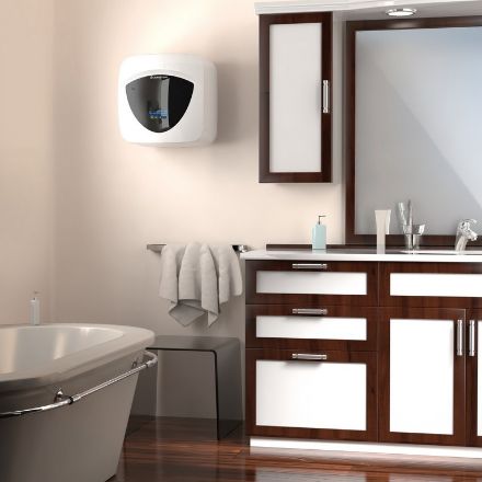 Mutassa a/az Ariston AN LUX ECO 10/5 EU, 10 l-es villanybojler, mosogató fölé szerelhető 3100345 részleteit Kép Ariston AN LUX ECO 10/5 EU, 10 l-es villanybojler, mosogató fölé szerelhető 3100345