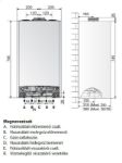 Kép Ariston Clas One 24 fali kondenzációs kombi kazán 22kW 3301021