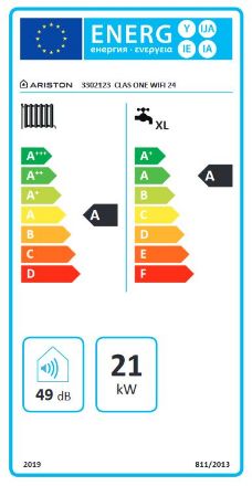 Mutassa a/az Ariston Clas One Wifi 24 kombi falikazán, kondenzációs részleteit Kép Ariston Clas One Wifi 24 kombi falikazán, kondenzációs
